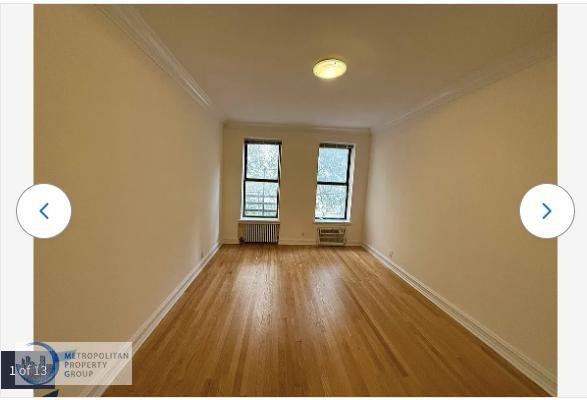 Studio Apartment in Upper West Side