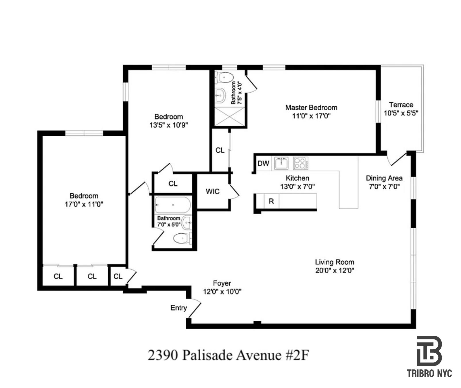 2390 Palisade Avenue 2F Riverdale Bronx NY 10463