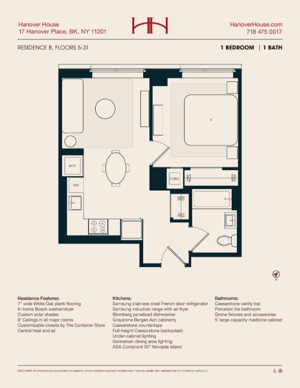 17 Hanover Place PH2B Downtown Brooklyn NY 11201