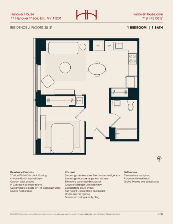 17 Hanover Place 27J Downtown Brooklyn NY 11201