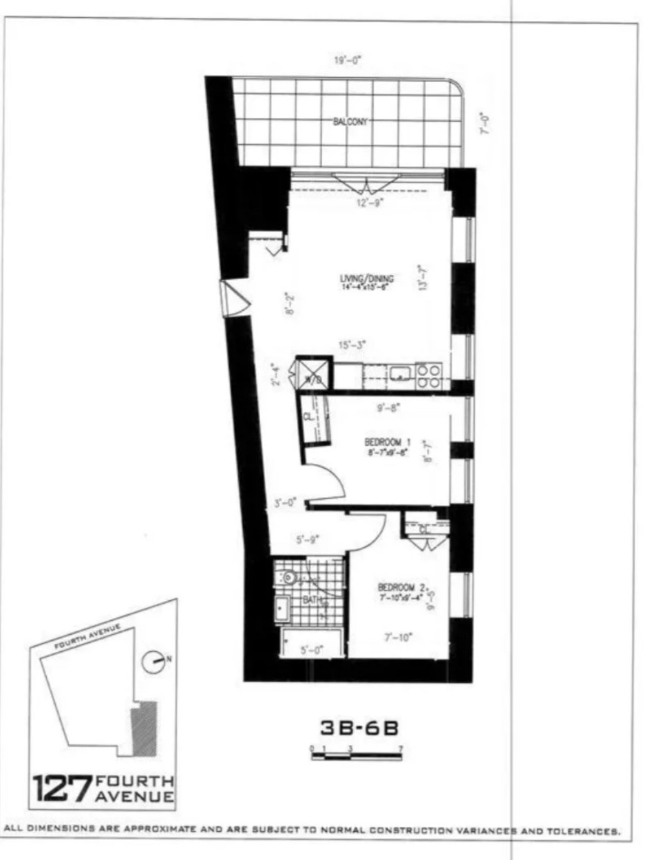 127 Fourth Avenue 4B Greenwich Village New York NY 10003