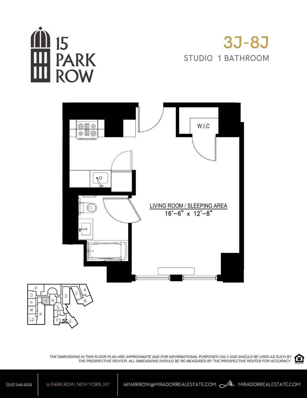 15 Park Row 7J Seaport District New York NY 10038