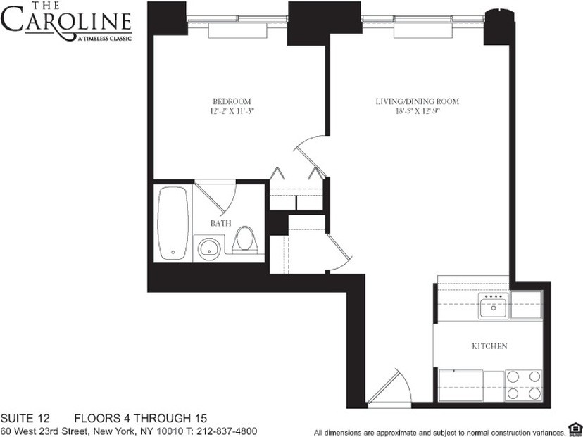 60 West 23rd Street 1212 Flatiron District New York NY 10010