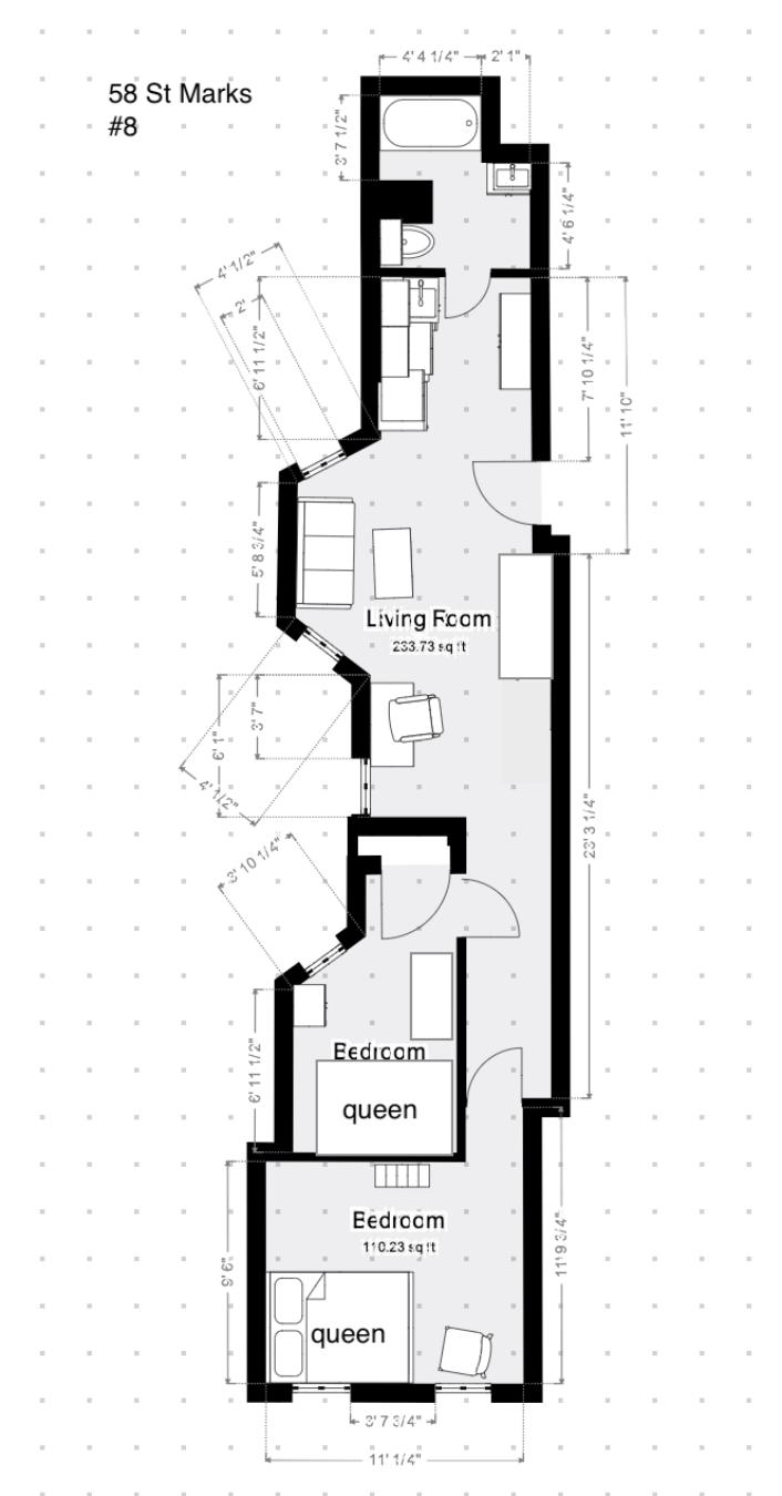 58 Saint Marks Place 8 E. Greenwich Village New York NY 10003