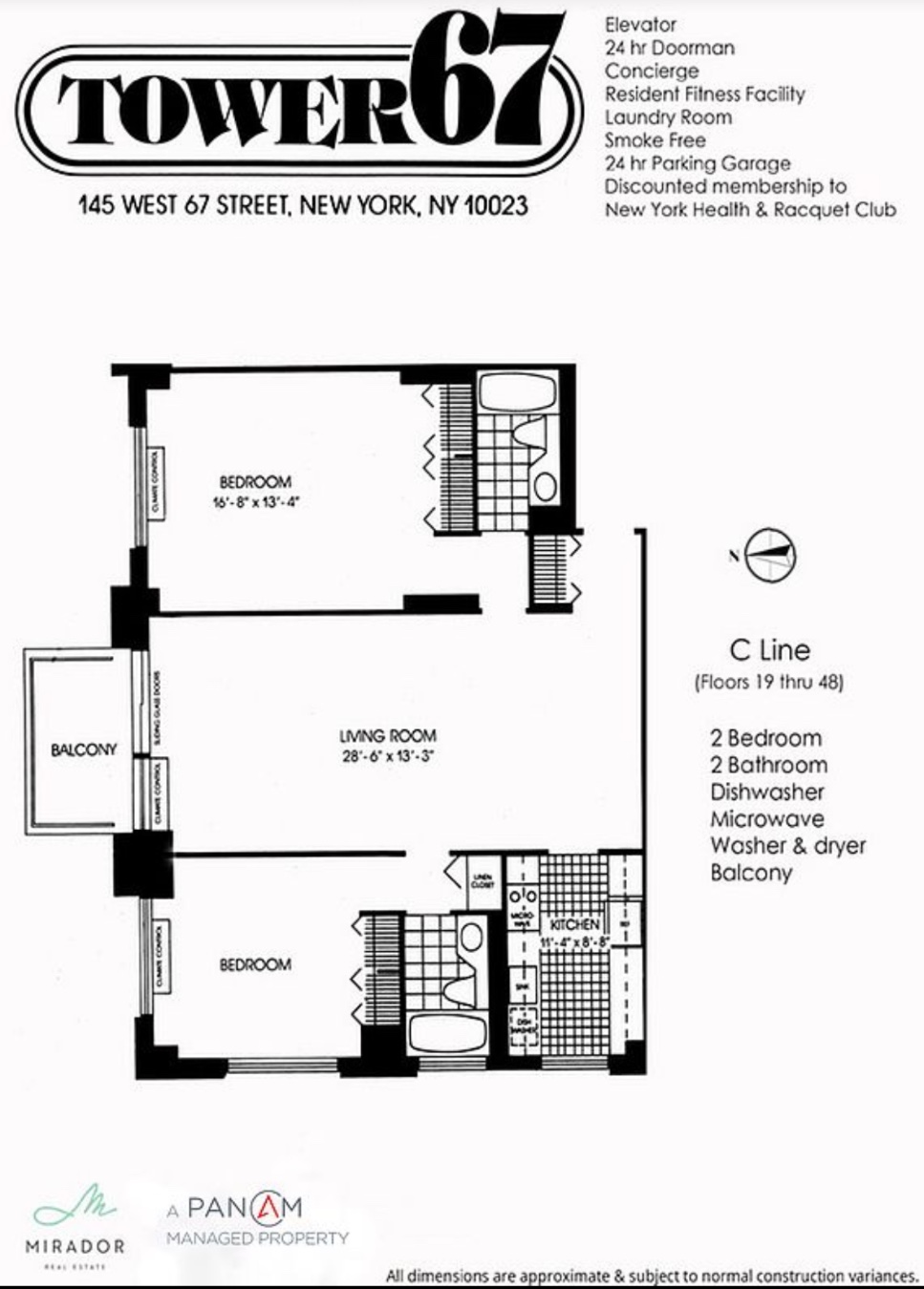 145 West 67th Street 31C Lincoln Square New York NY 10023