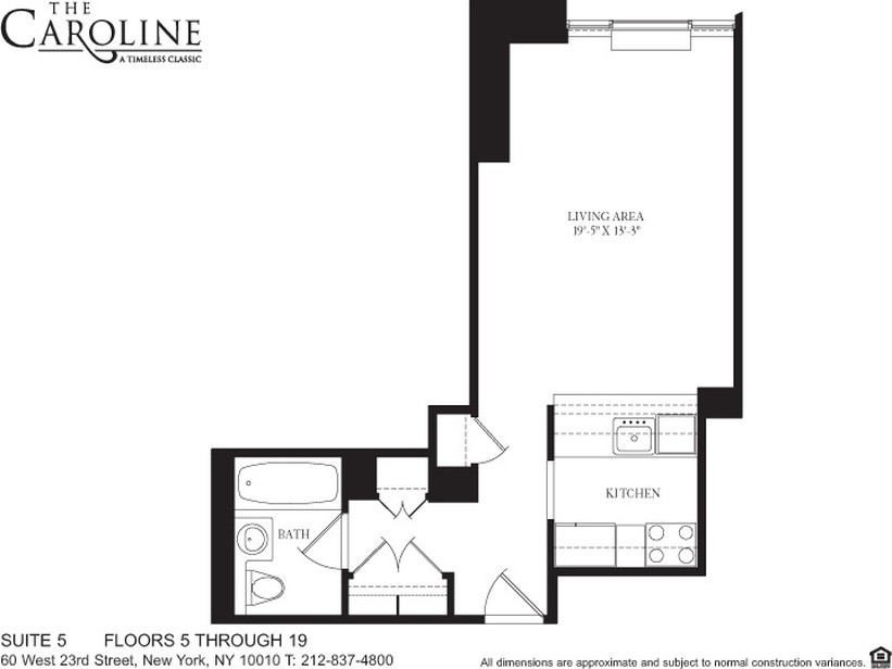 60 West 23rd Street 1405 Flatiron District New York NY 10010