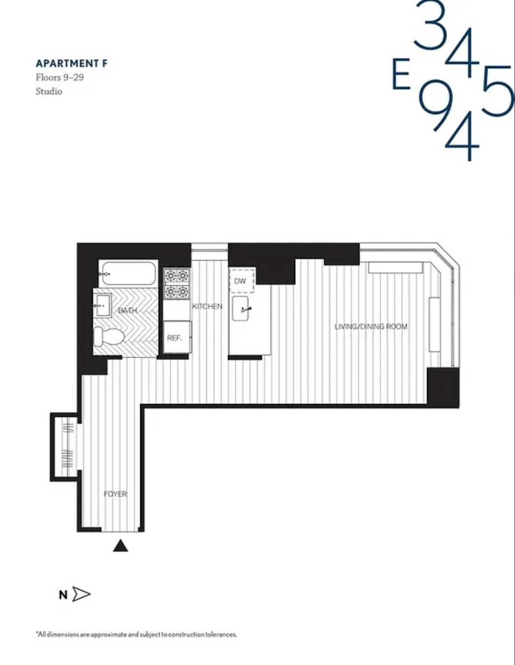 345 East 94th Street 20F Upper East Side New York NY 10128