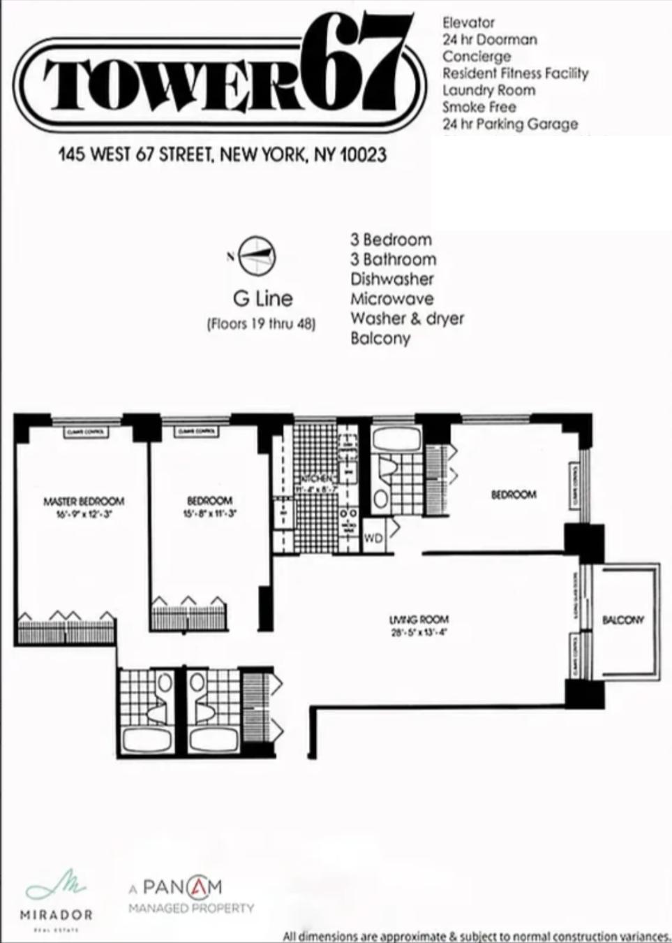 145 West 67th Street 10G Lincoln Square New York NY 10023