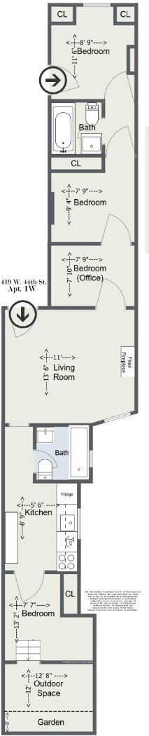 419 West 44th Street Clinton New York NY 10036