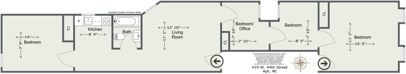 419 West 44th Street Clinton New York NY 10036