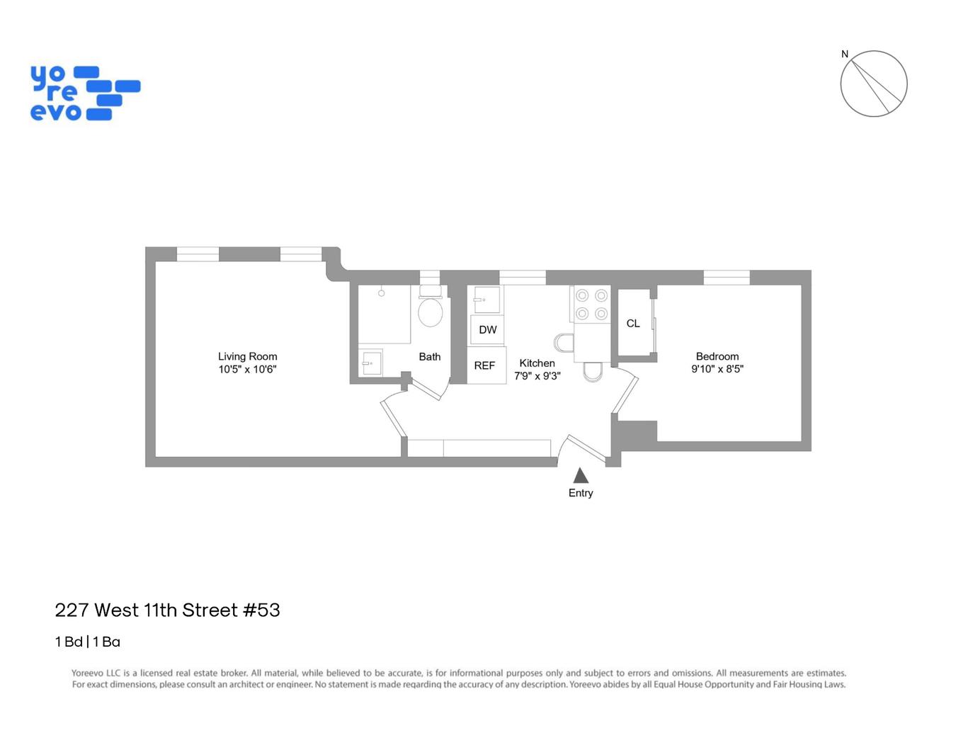 227 West 11th Street W. Greenwich Village New York NY 10014