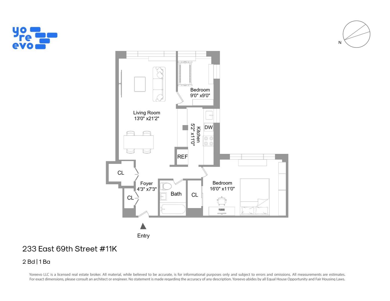 233 East 69th Street 11K Upper East Side New York NY 10021