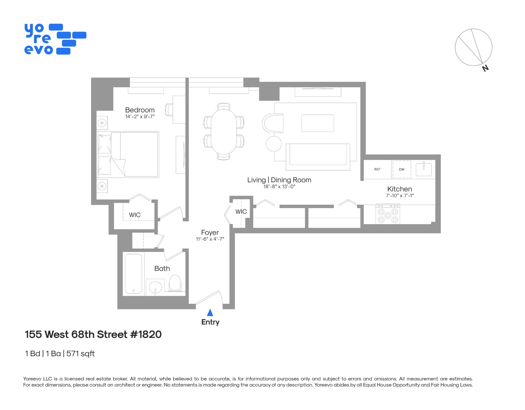 155 West 68th Street 1820 Lincoln Square New York NY 10023