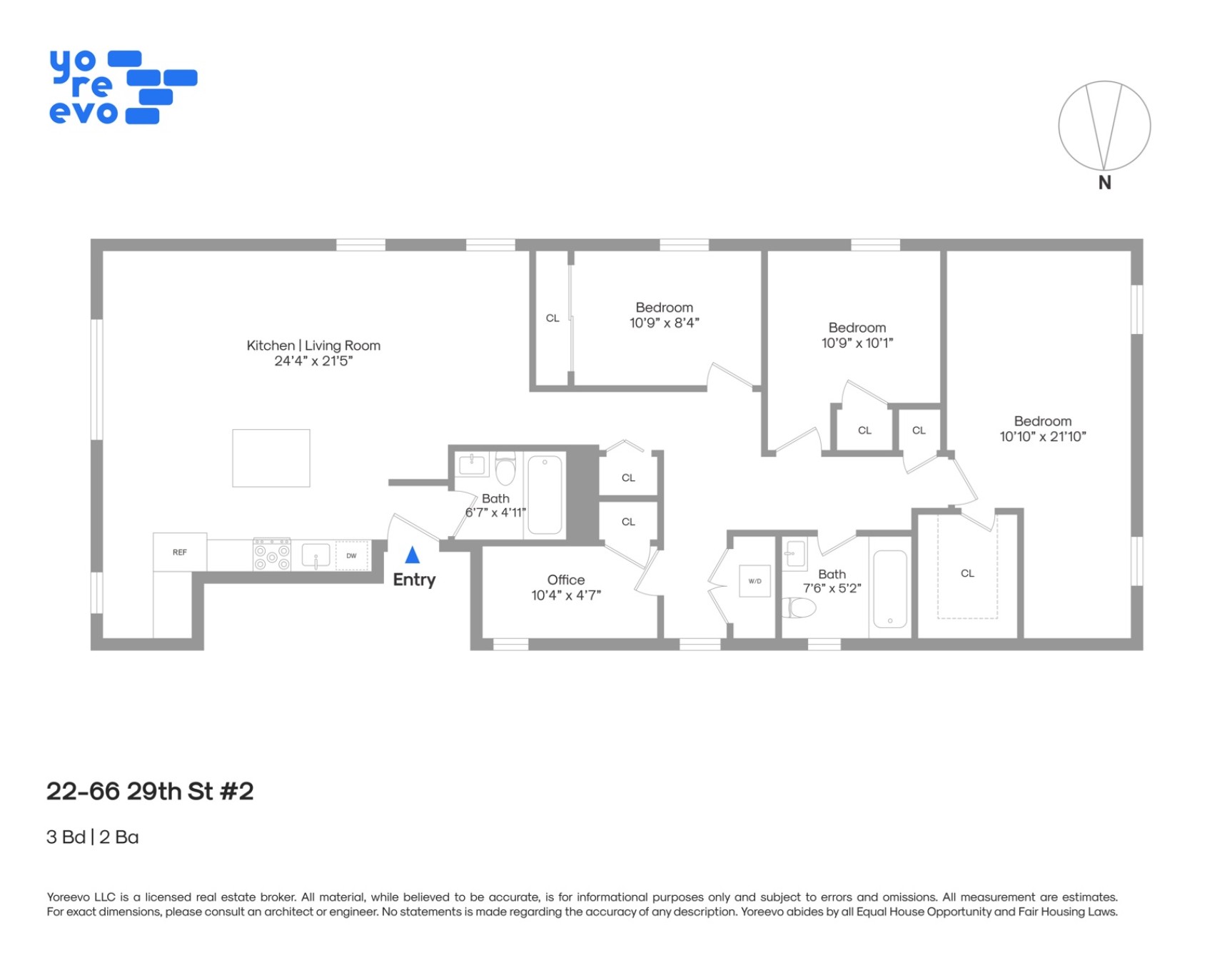 22-66 29th Street 2 Steinway-Ditmars Queens NY 11105