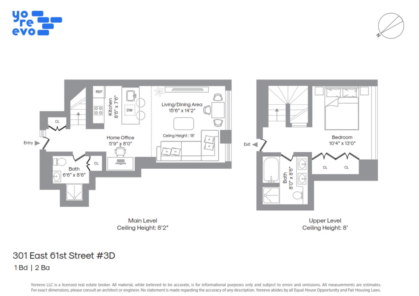 301 East 61st Street 3D Upper East Side New York NY 10065