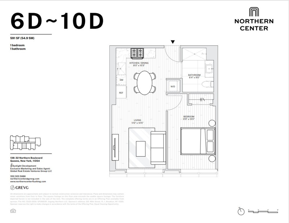 138-18 Northern Boulevard 6D Flushing Queens NY 11354