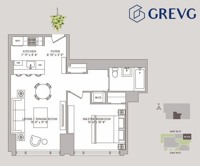 230 East 20th Street 52 Gramercy Park New York NY 10003