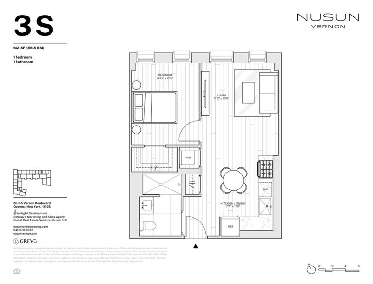 30-55 Vernon Boulevard 3S Astoria Queens NY 11102