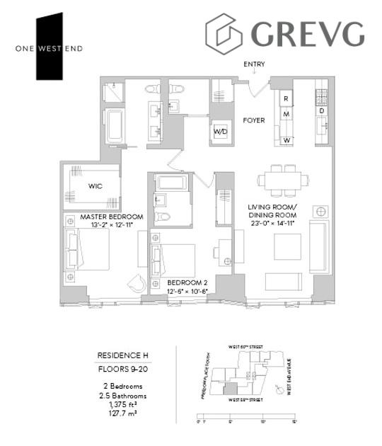 1 West End Avenue 20H Lincoln Square New York NY 10023