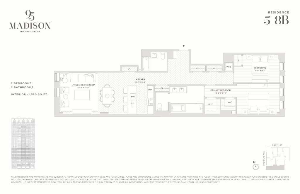 95 Madison Avenue 7B Flatiron District New York NY 10016