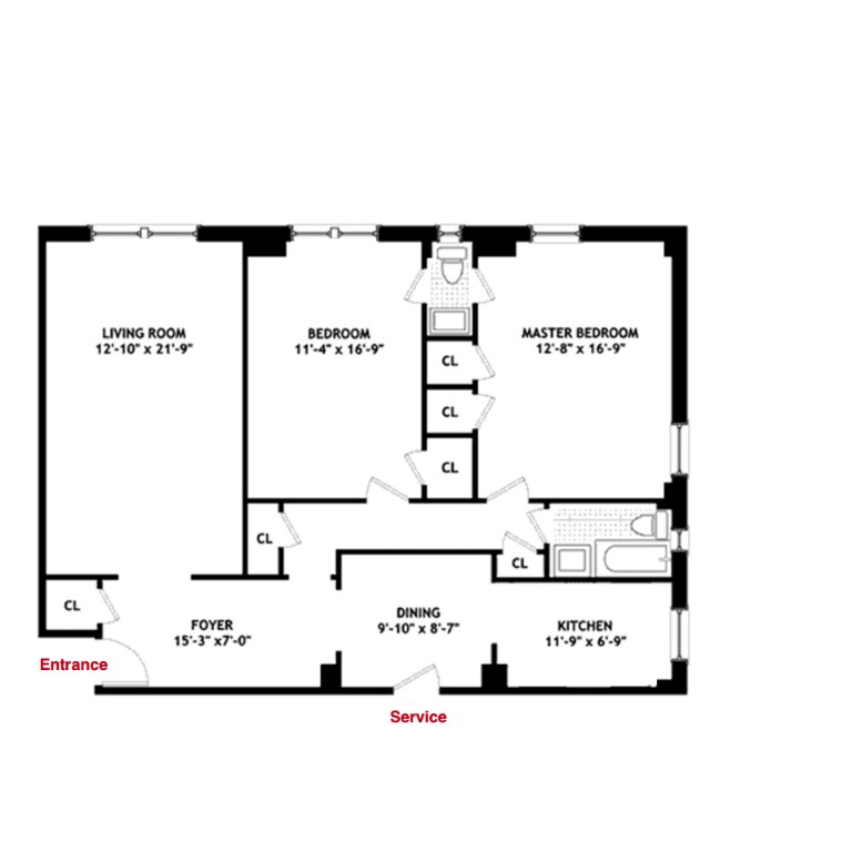 12 West 96th Street 2D Central Park West New York NY 10025