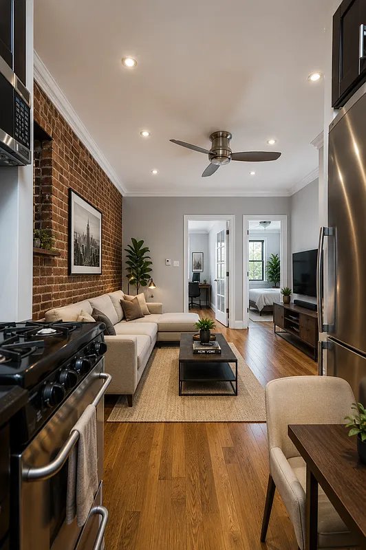 3.0 bed apartment at 437 W 53rd ST, Hell's Kitchen