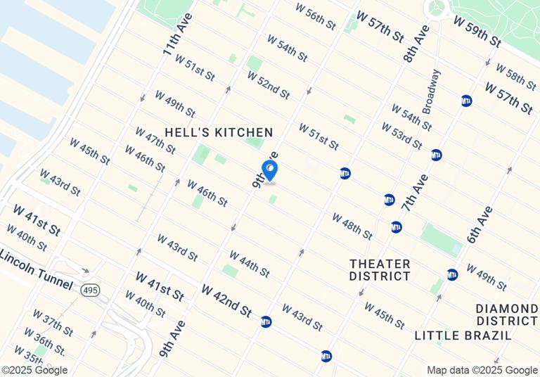 356 West 48th Street Clinton New York NY 10036