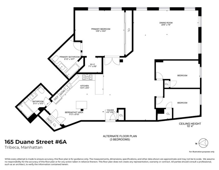 165 Duane Street Tribeca New York NY 10007