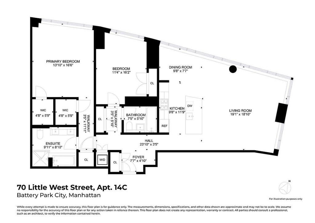 70 Little West Street 14C Battery Park City New York NY 10004
