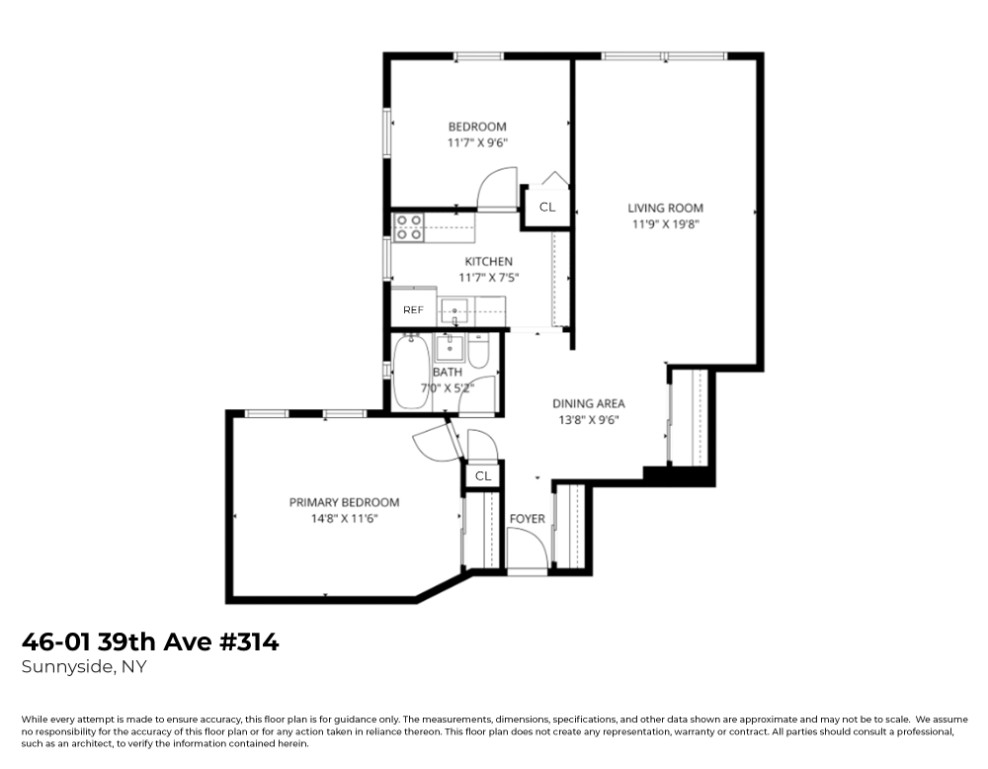 46-01 39th Avenue 314 Sunnyside Gardens Queens NY 11104