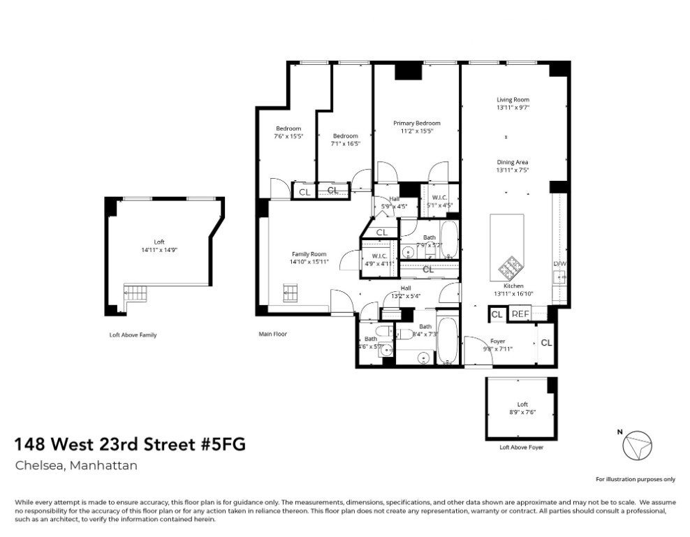 148 West 23rd Street 5FG Chelsea New York NY 10011