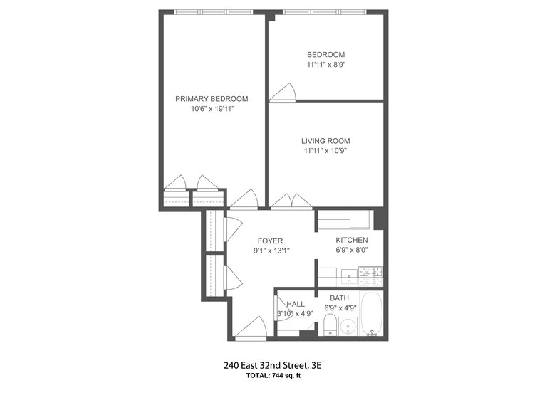 240 East 32nd Street 3E Kips Bay New York NY 10016