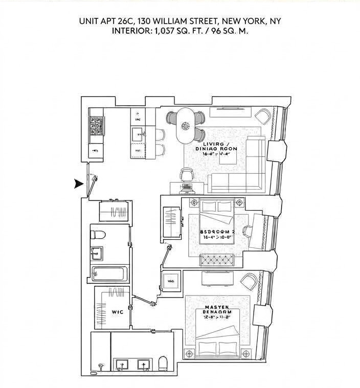 130 William Street 26C Seaport District New York NY 10038