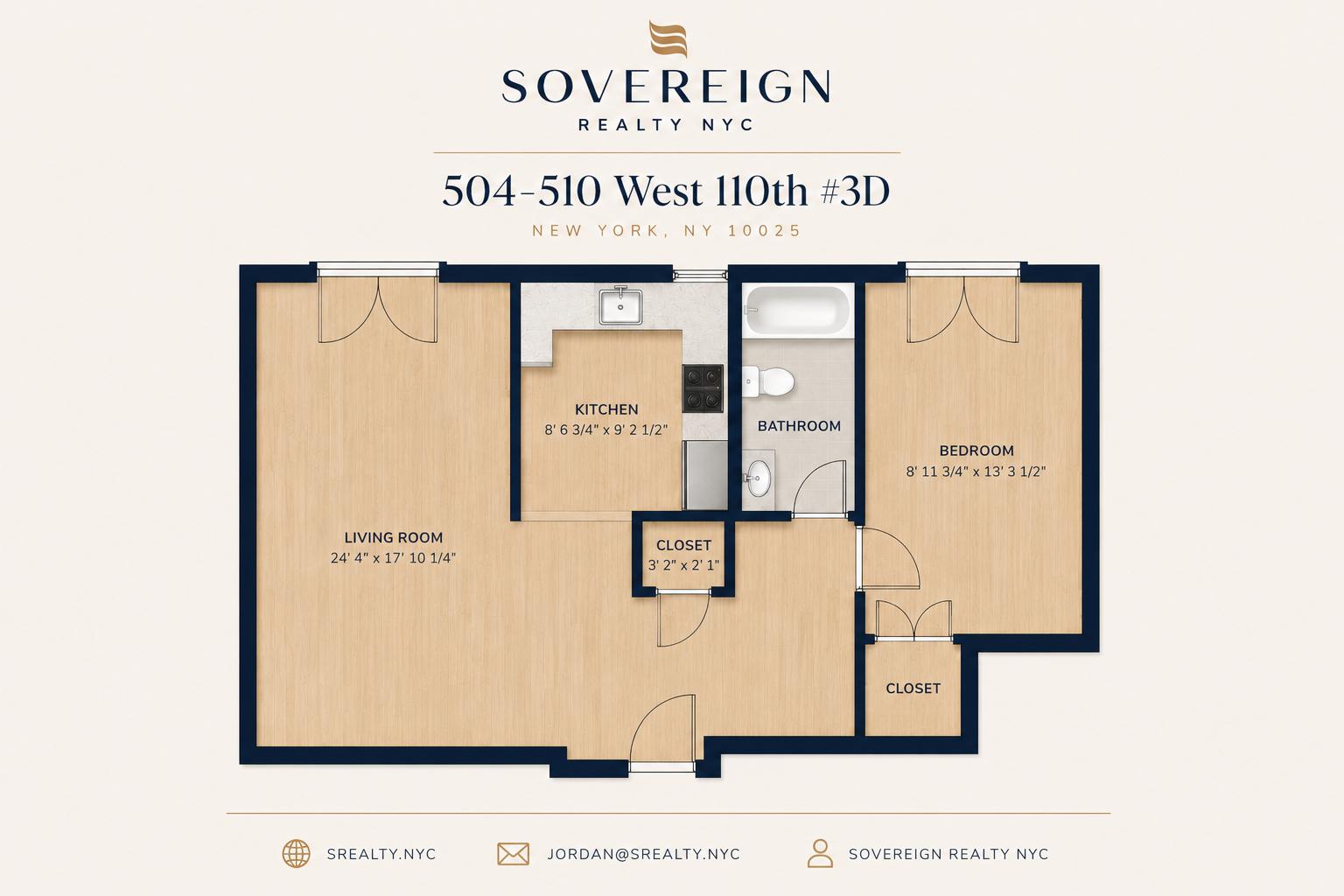 504 West 110th Street Manhattan Valley New York NY 10025