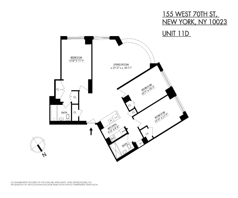 155 West 70th Street 11D Lincoln Square New York NY 10023