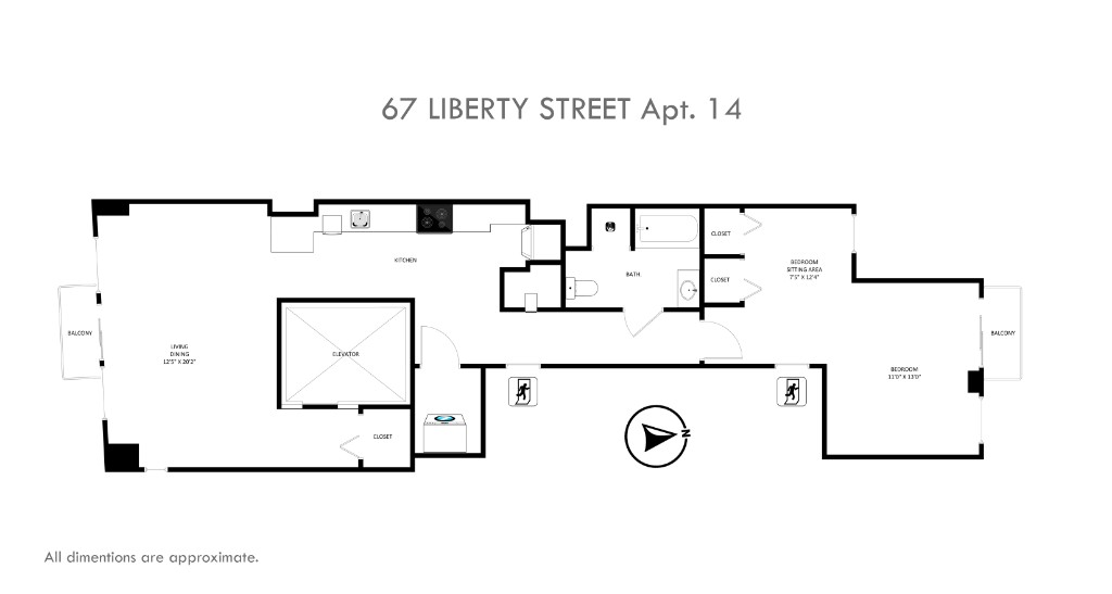 67 Liberty Street 14 Financial District New York NY 10005