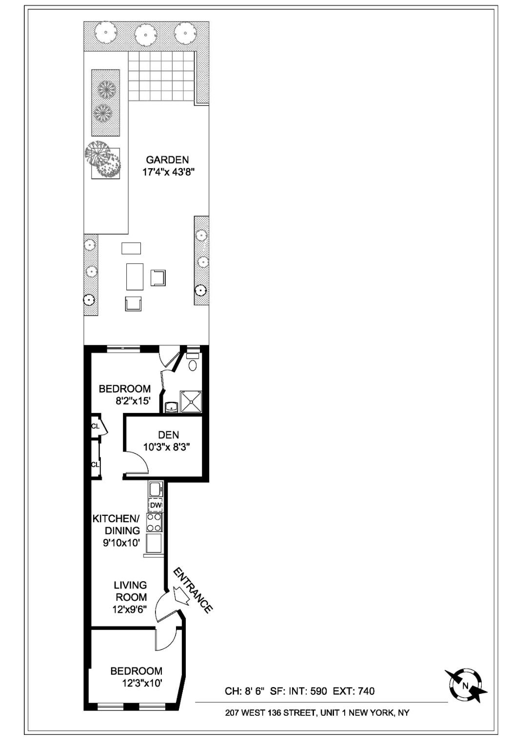 207 West 136th Street 1 West Harlem New York NY 10030
