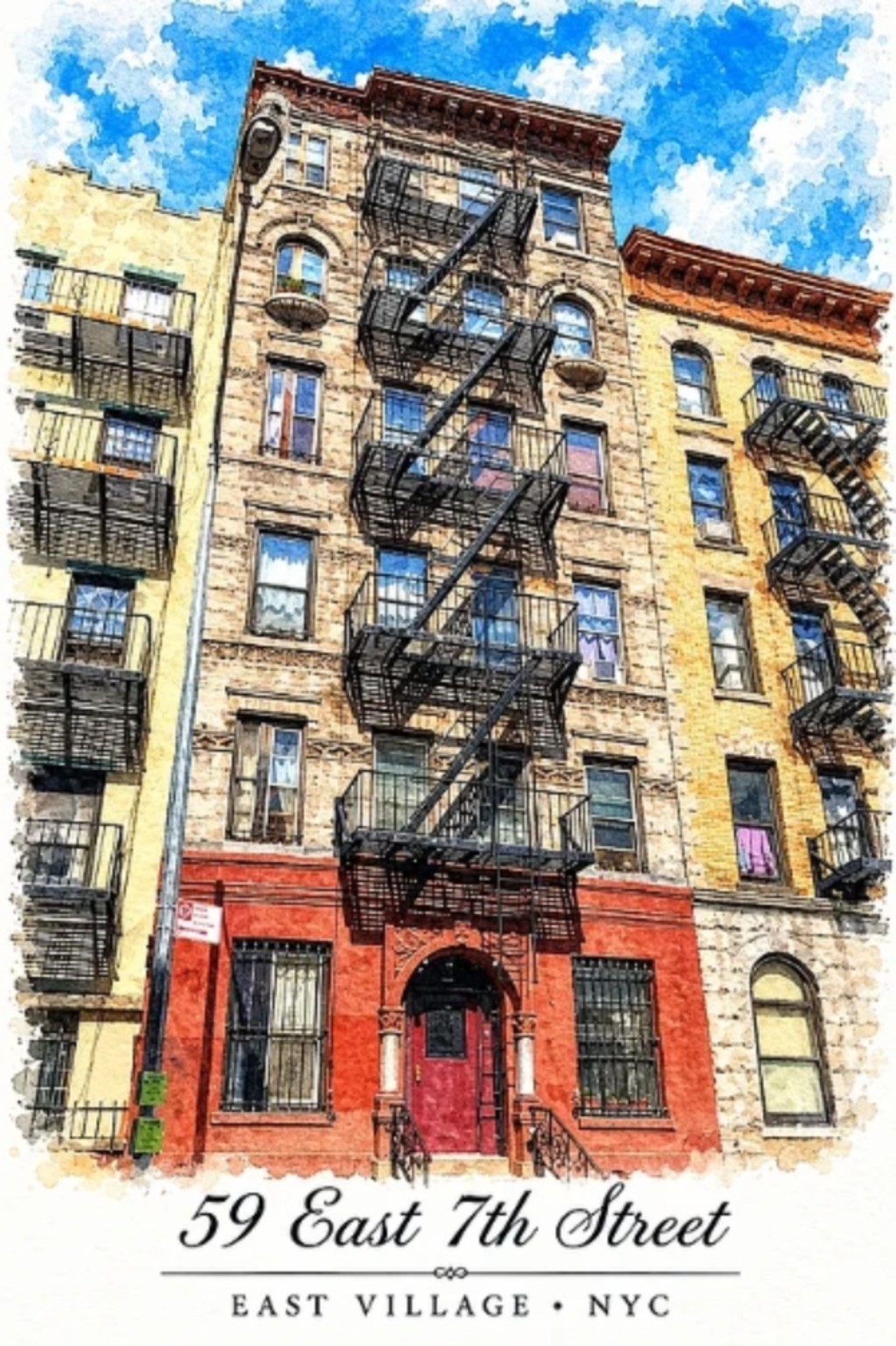 59 East 7th Street E. Greenwich Village New York NY 10003