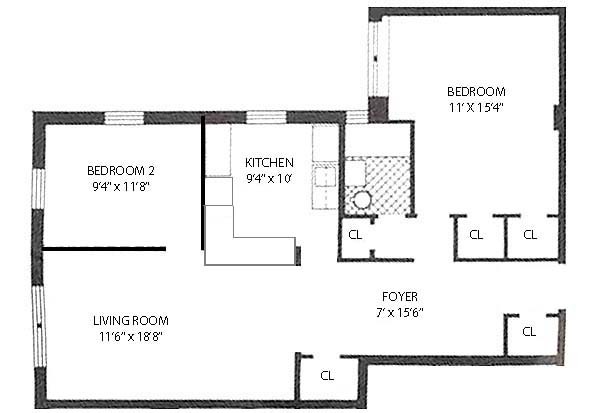 715 Ocean Parkway 2K Kensington Brooklyn NY 11230