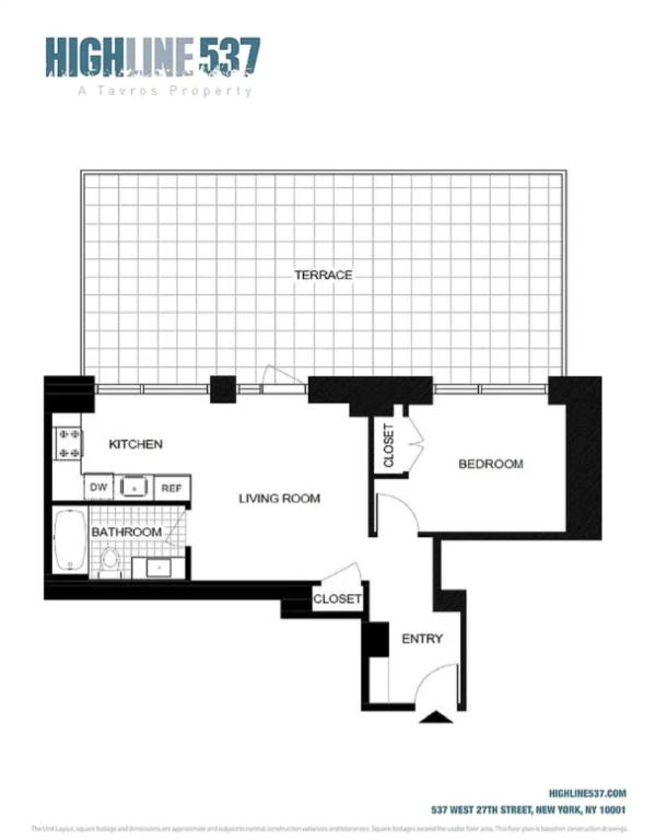 537 West 27th Street 2D Chelsea New York NY 10001