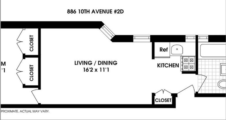 886 Tenth Avenue 2D Clinton New York NY 10019