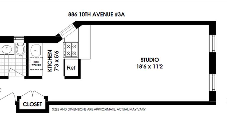 886 Tenth Avenue 3A Clinton New York NY 10019