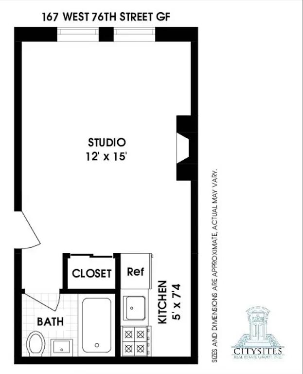 167 West 76th Street GF Upper West Side New York NY 10023