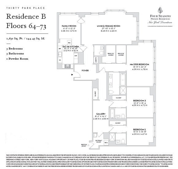30 Park Place 67B Tribeca New York NY 10007