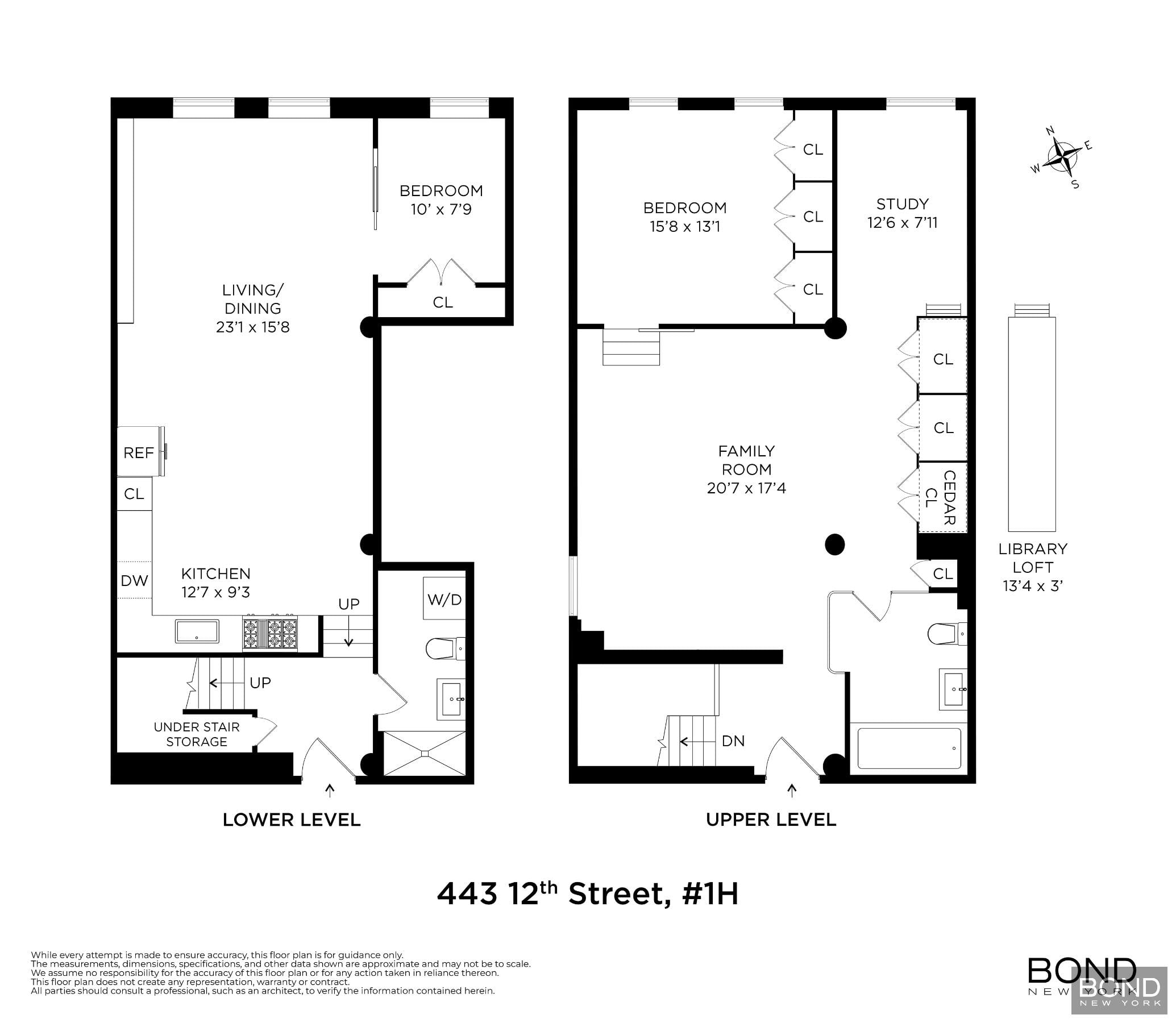 443 12th Street 1H Park Slope Brooklyn NY 11215