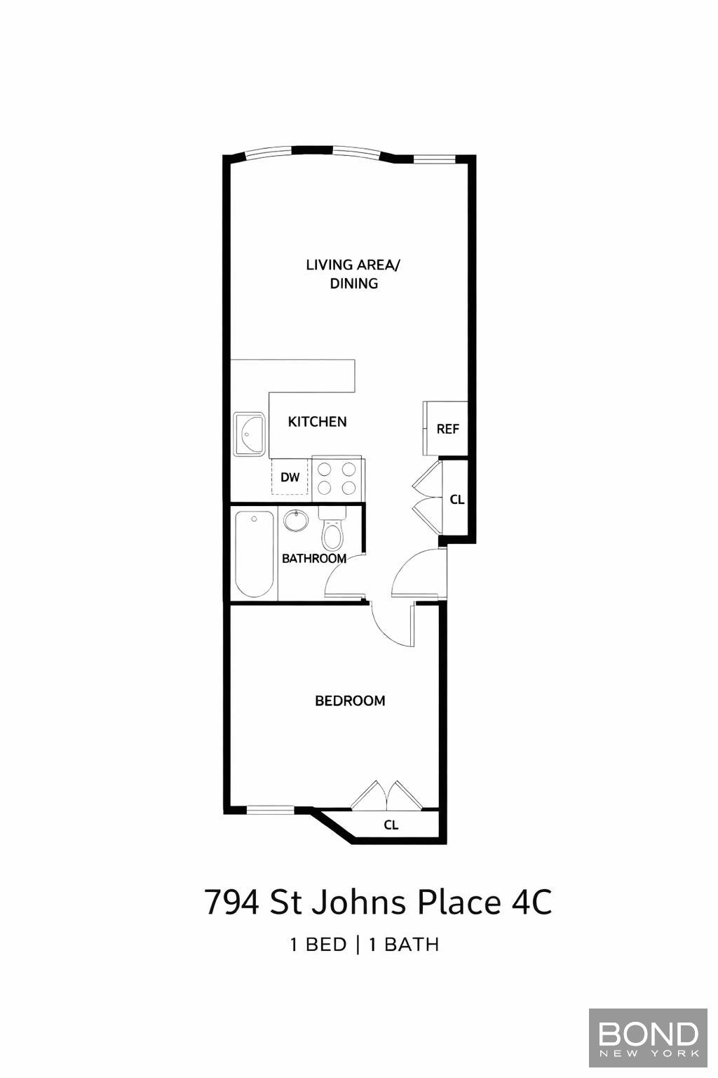 794 Saint Johns Place 4C Crown Heights Brooklyn NY 11216