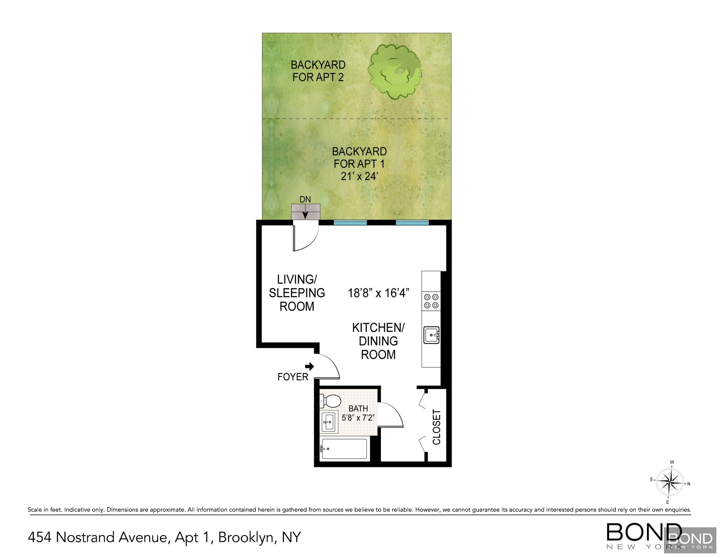 454 Nostrand Avenue 1 Bedford Stuyvesant Brooklyn NY 11216