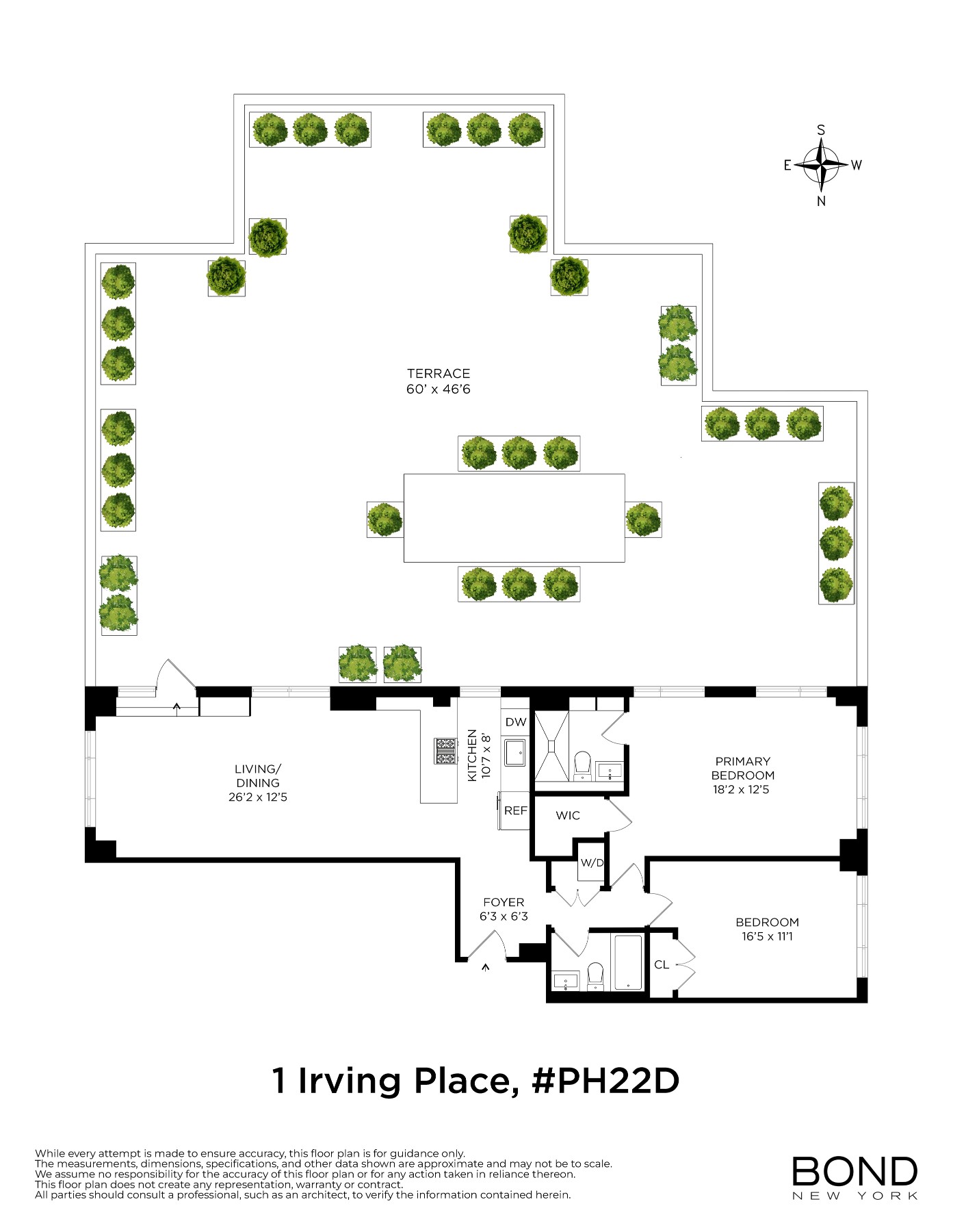 1 Irving Place PH22D Gramercy Park New York NY 10003