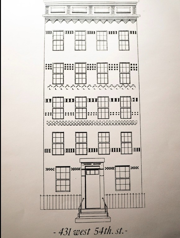 431 West 54th Street 5D Clinton New York NY 10019
